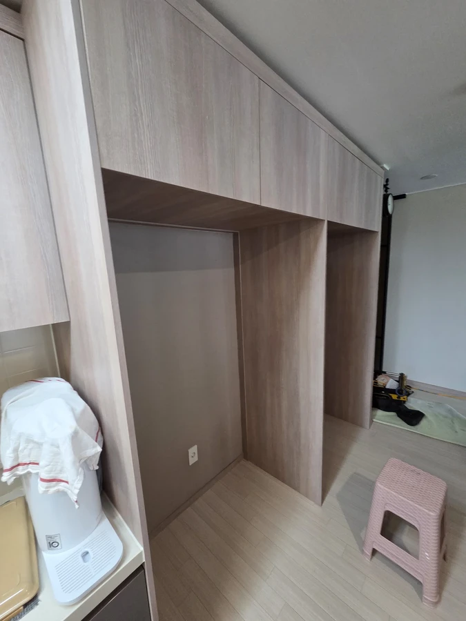 냉장고장 맞춤 제작 시공 사진